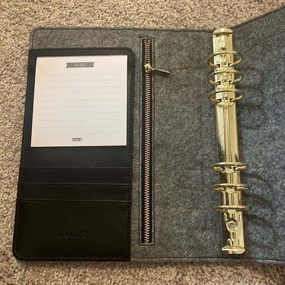 Kikki K planner felt grey and black - Picture 5 of 7